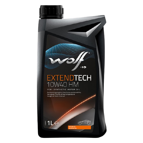 Моторное масло Wolf ExtendTech 10W-40 HM, 1л 